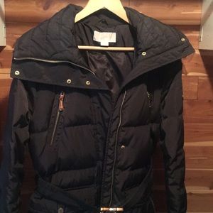 Michael Kors Dark Green Down Coat